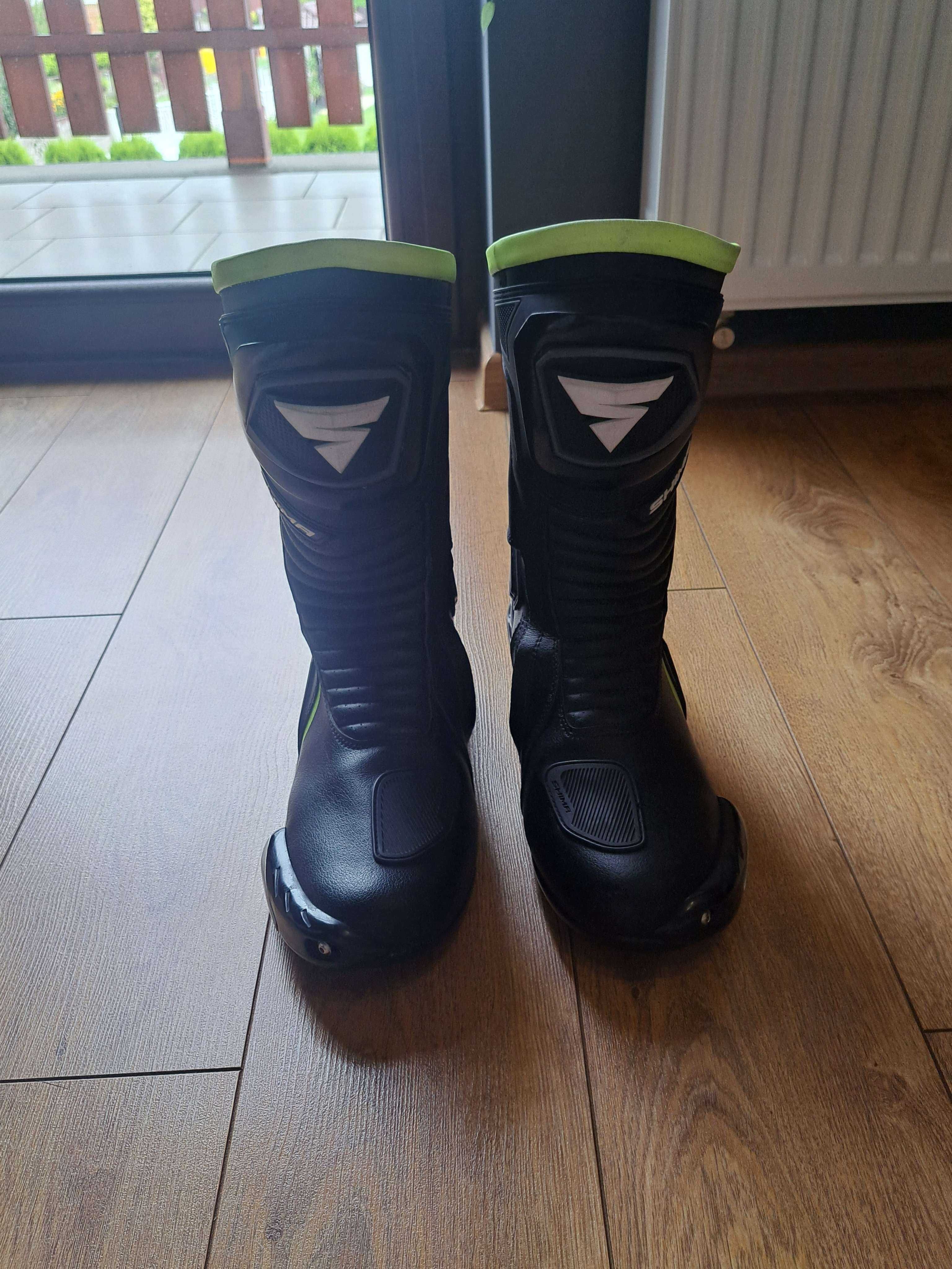 Buty motocyklowe SHIMA RSX-6 Yellow Fluo rozmiar 45