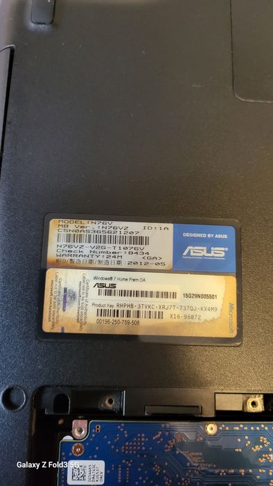 Продам ноутбук асус n76v i7 geforce