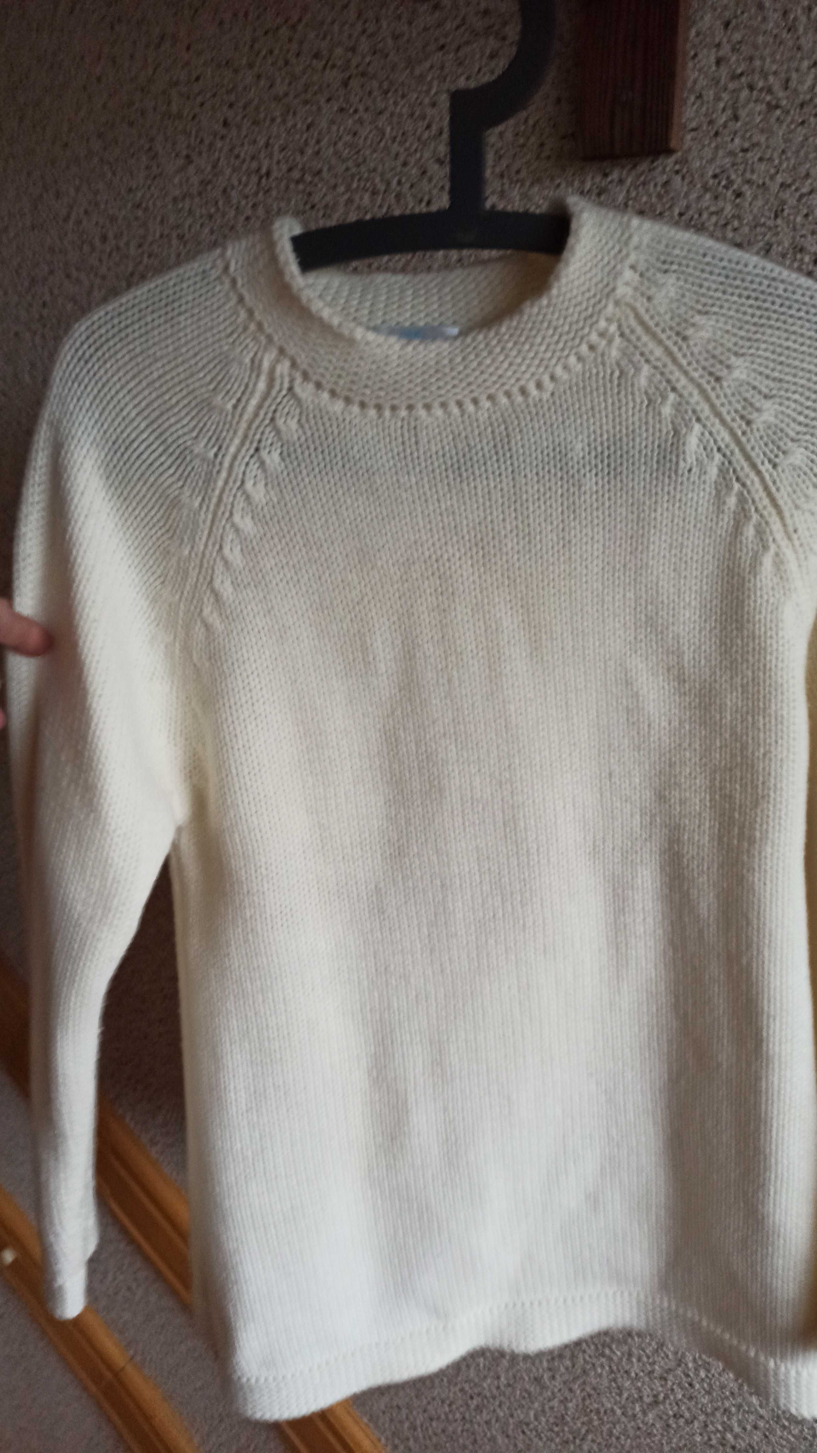 Nowy kremowy sweter new look rozmiar 40