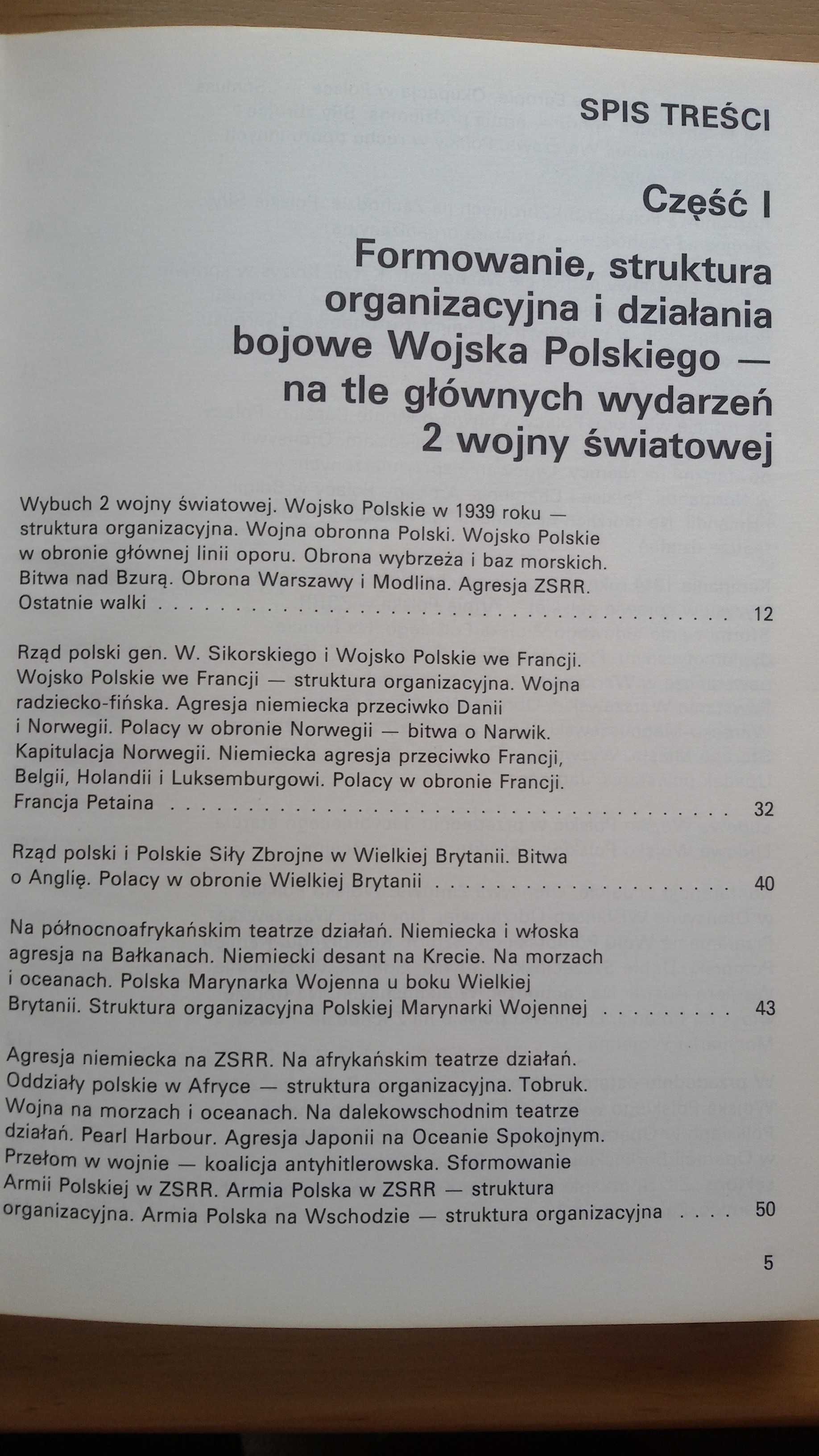 Wojsko Polskie 1939 -  1945 Barwa i Broń, St. Komornicki, Z. Bielecki