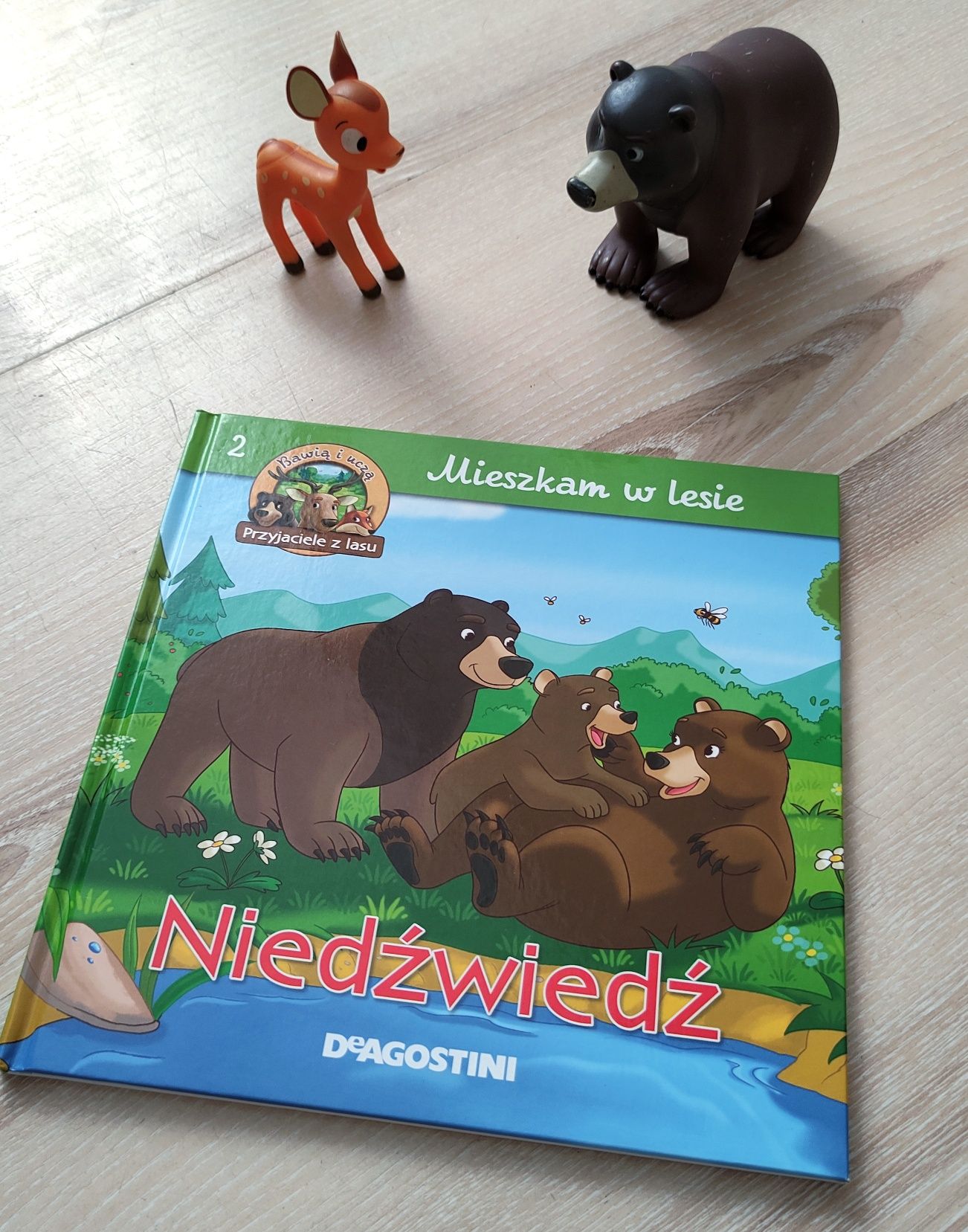 Deagostini Przyjaciele z lasu Tom 2 Niedźwiedź
