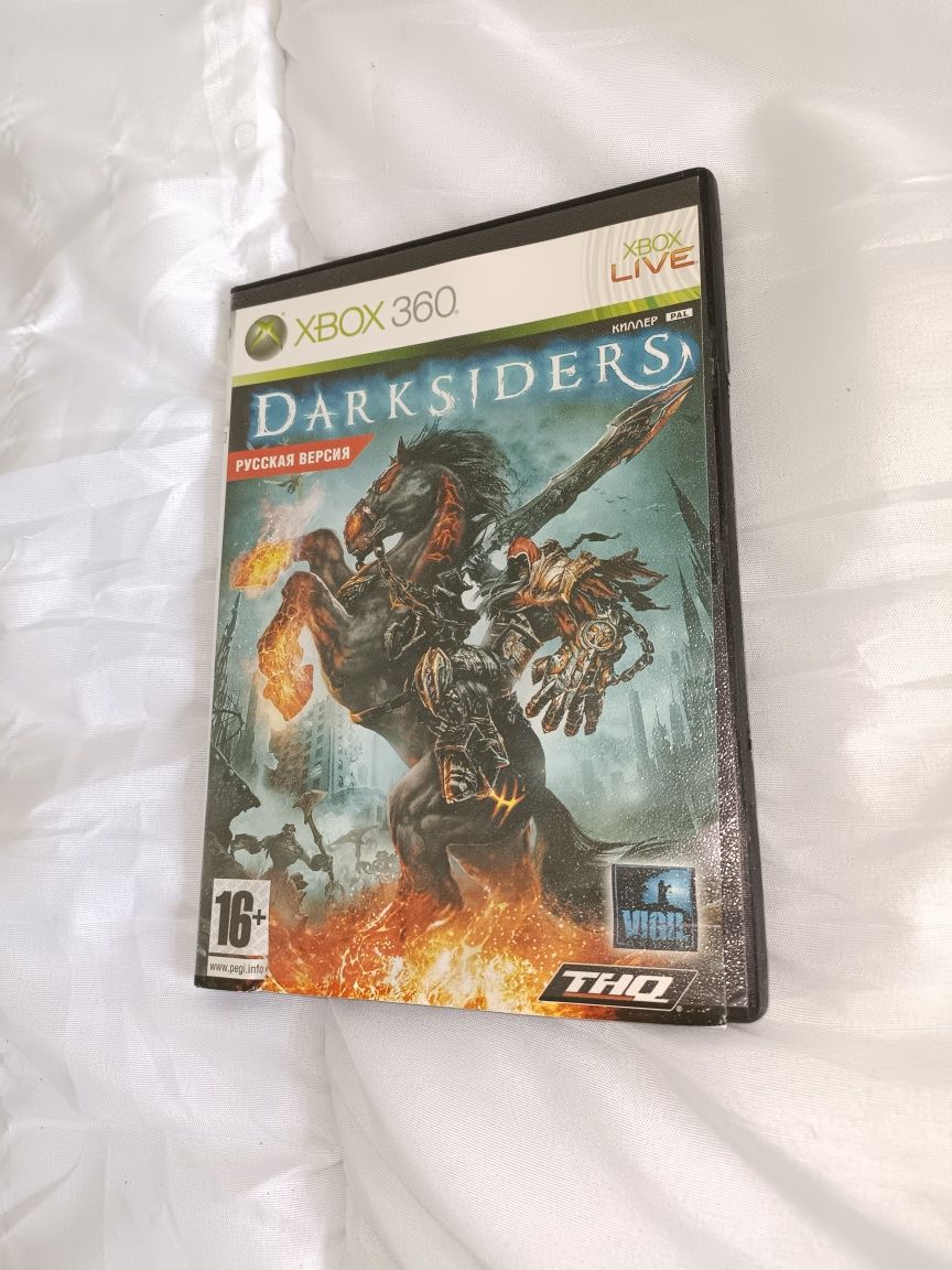 Диск на xbox Darksiders. Рабочий