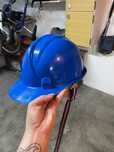 Capacete Azul Novo
