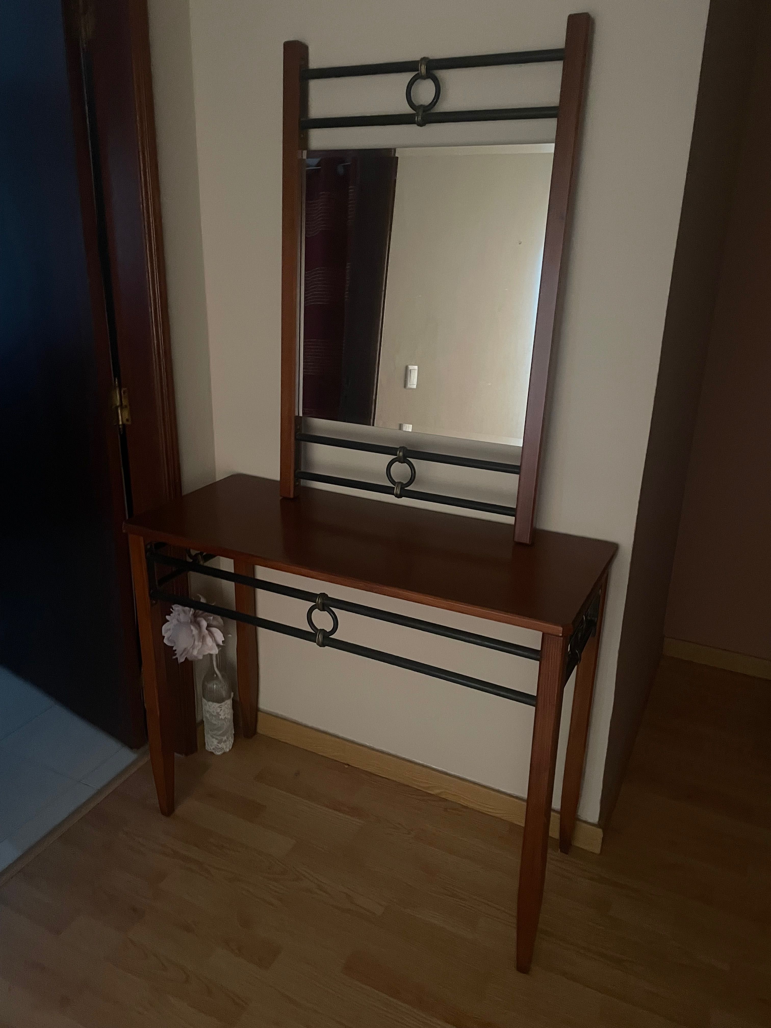 Conjunto  quarto de cerejeira