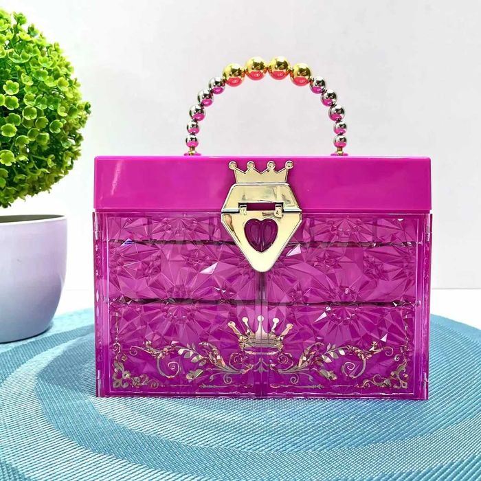 Косметика дитяча тіні лак помада в валізі Рожева (SR24021-3) Розд/Дроп