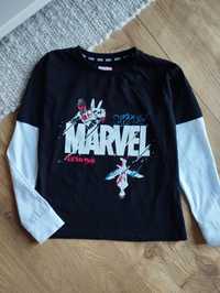 122cm bluzka Spiderman Marvel, koszulka długi rękaw, bluzka chłopieca