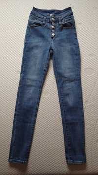 Spodnie jeansowe xs