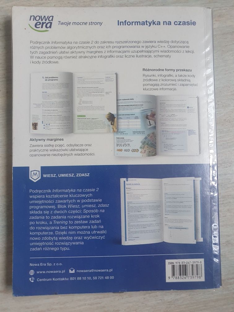 Podręcznik Informatyka na czasie 2. Zakres rozszerzony