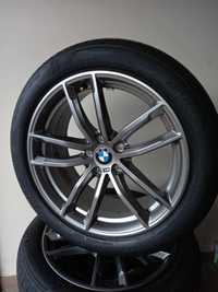 Oryginalne felgi BMW G30 G20 5x112 18" M pakiet z oponami Dunlop