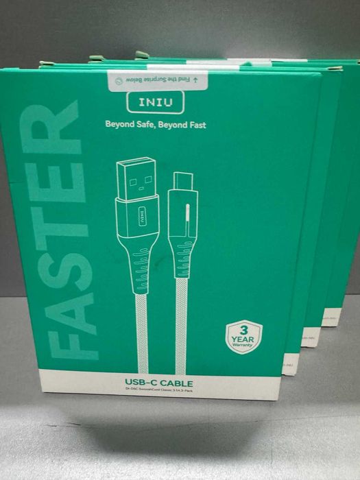 Кабель INIU USB C faster Новий!