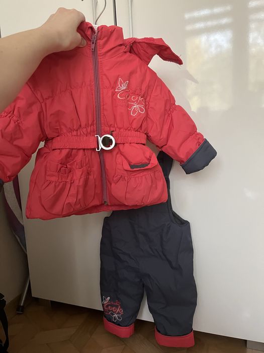 Kurtka zimowa i spodnie zimowe komplet