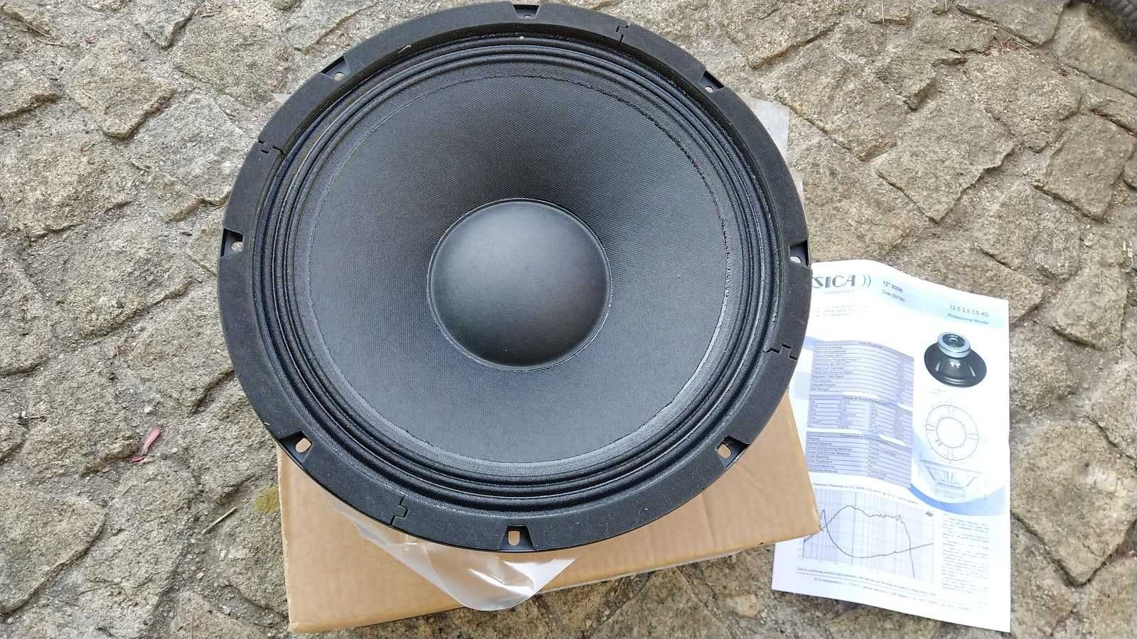 Altifalante SICA 12 E 2.5 CS 500 W 4 ohm professional woofer