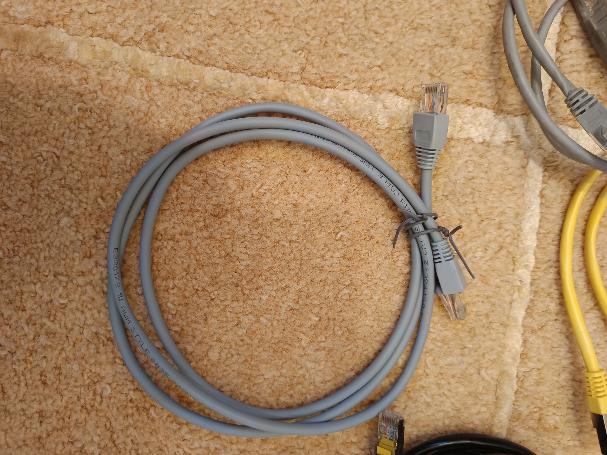 Conjunto de 5 cabos para computador