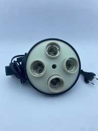 Тримач 4-х ламп з патронами e27 Super Lamp Holder SLH3