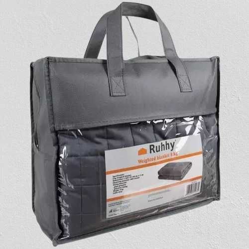 Гравітаційна обважнена сенсорна ковдра  Ruhhy 8 кг 200х150 Польща