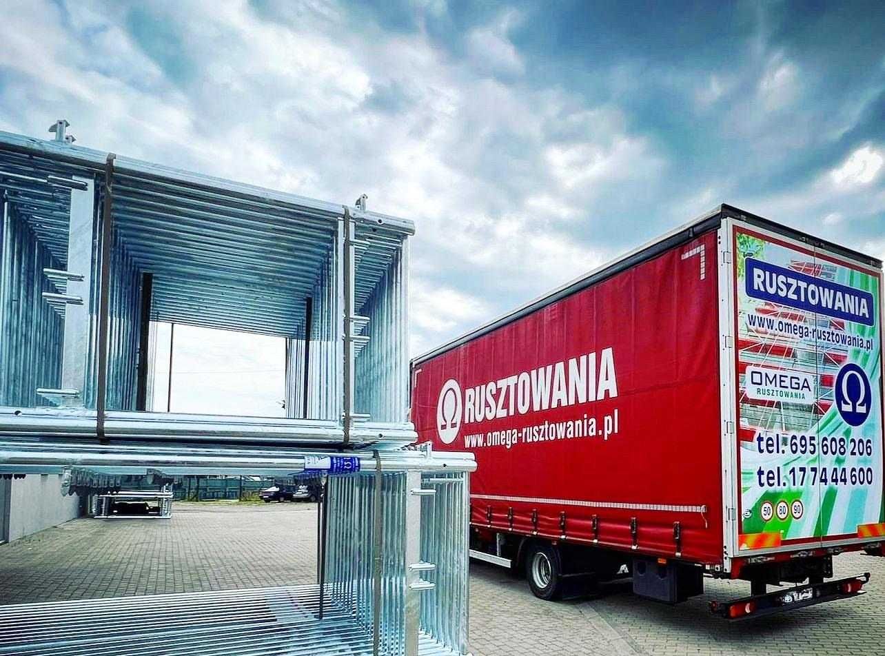 Lekkie rusztowanie ramowe Omega II 70 od producenta 52m2