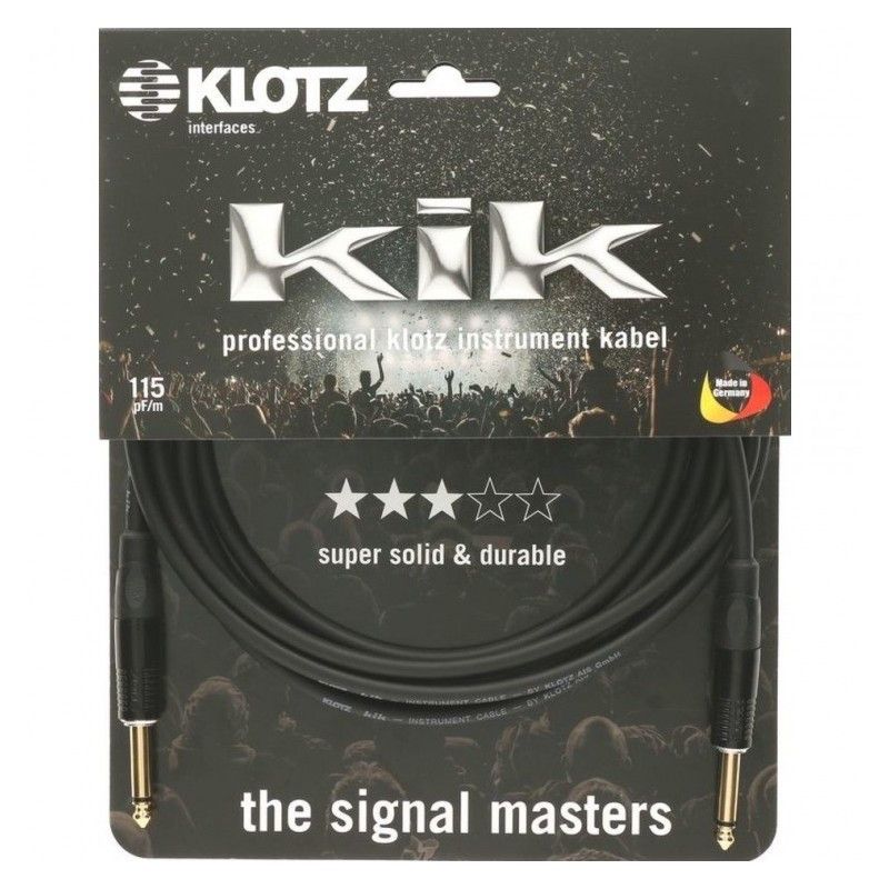 Klotz KIKKG3.0PPSW - kabel instrumentalny 3m