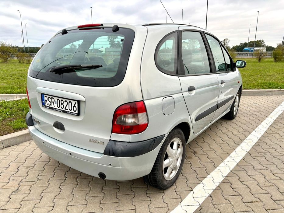 Renault Scenic > 1.6 Benzyna + LPG > Automat > 2001 > Klima
