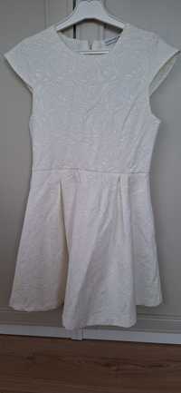 sukienka biała ecru 140 cm Reserved