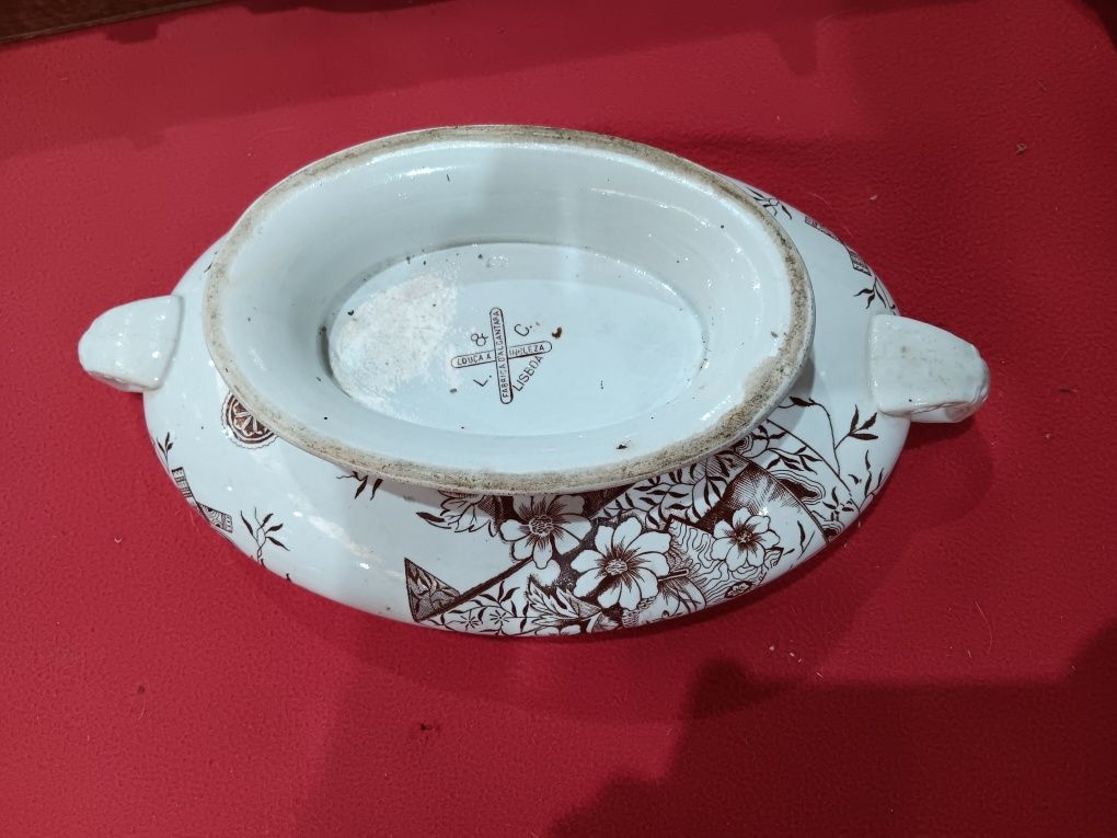 Loiça Faiança Alcântara Terrina com travessa