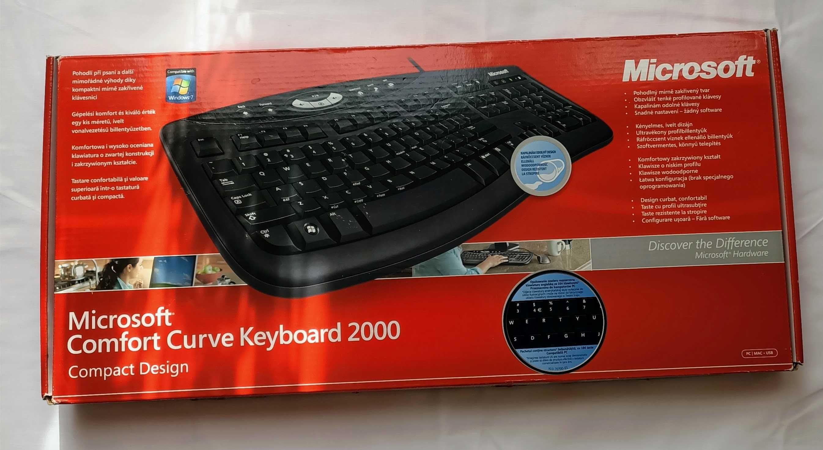 Klawiatura Microsoft Comfort Curve Keyboard 2000