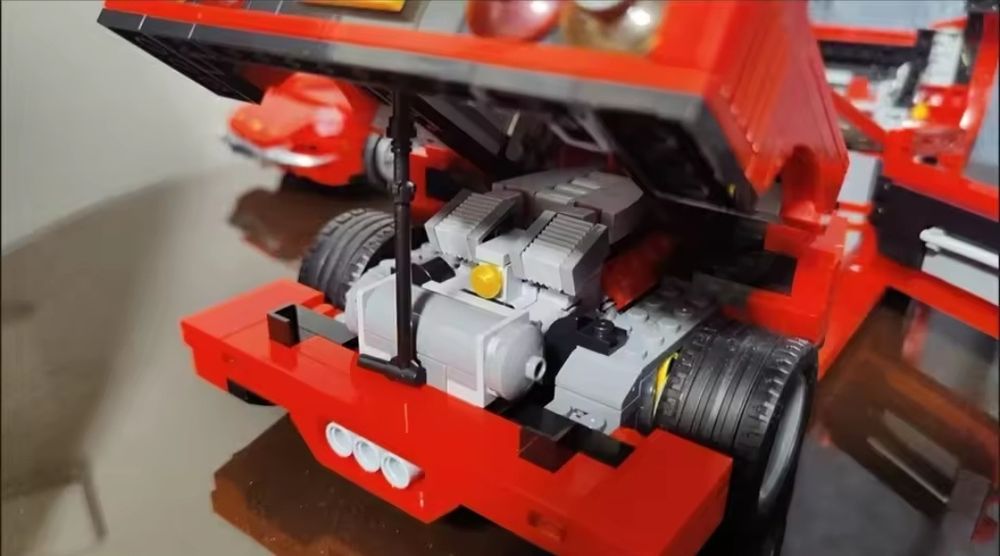 Качественный конструктор creator expert Ferrari f40 (10248)