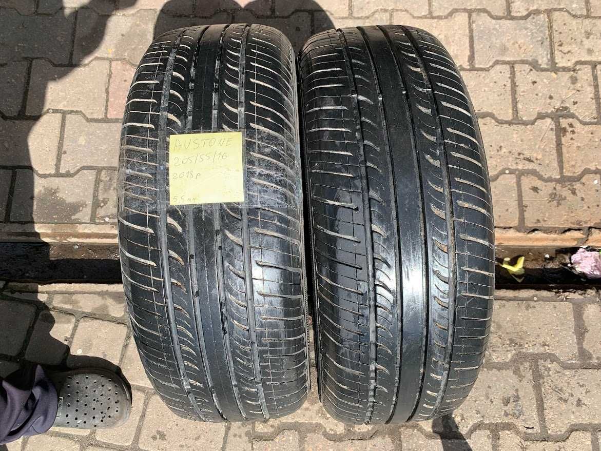 шини скати колеса 205 55 16 Austone 5.5 mm 2018 p 2 шт літо
