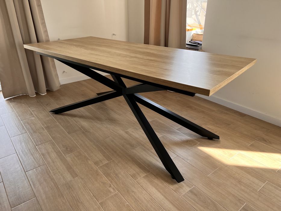 Stół pająk 210x90 stół do jadalni lub kuchni