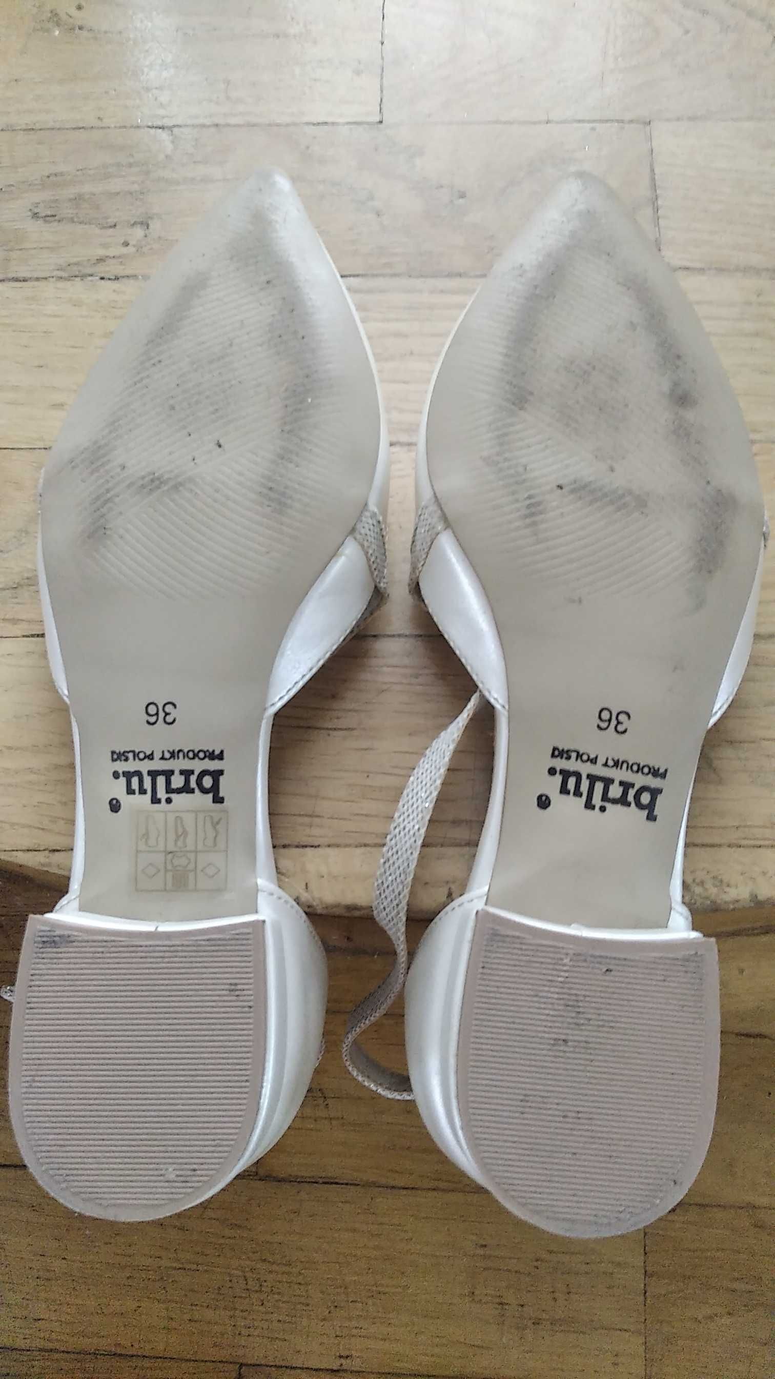 Buty ślubne brilu