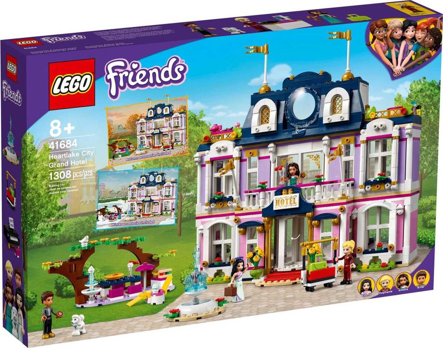 LEGO 41684 Friends - Wielki hotel w mieście Heartlake