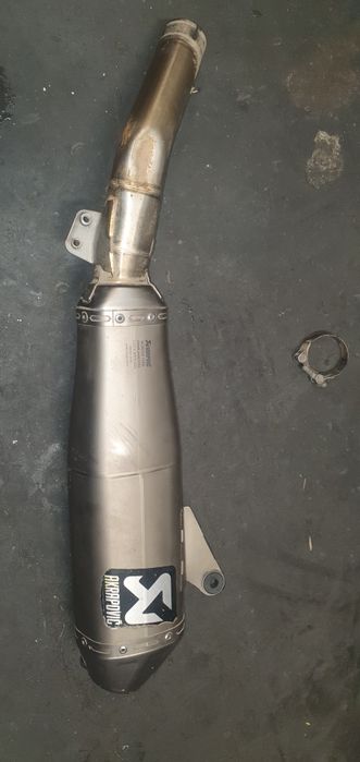 Tłumik końcowy Akrapovic wydech końcówka Yamaha Wr 250 F Wrf rok 16-18