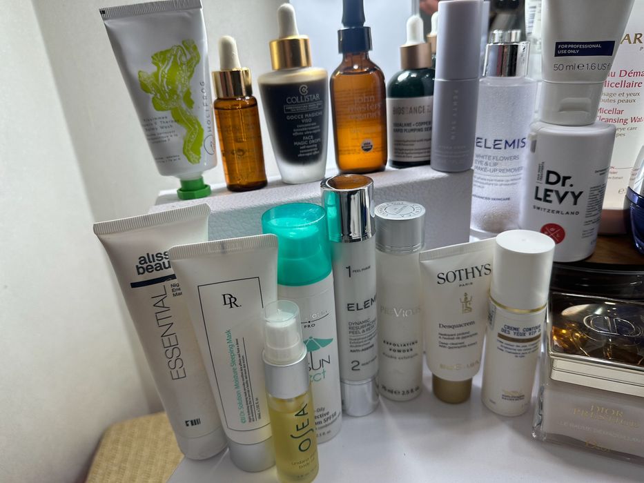 Dior Chanel la mer крем сывортка маска лосьен  масло инзимная пудра