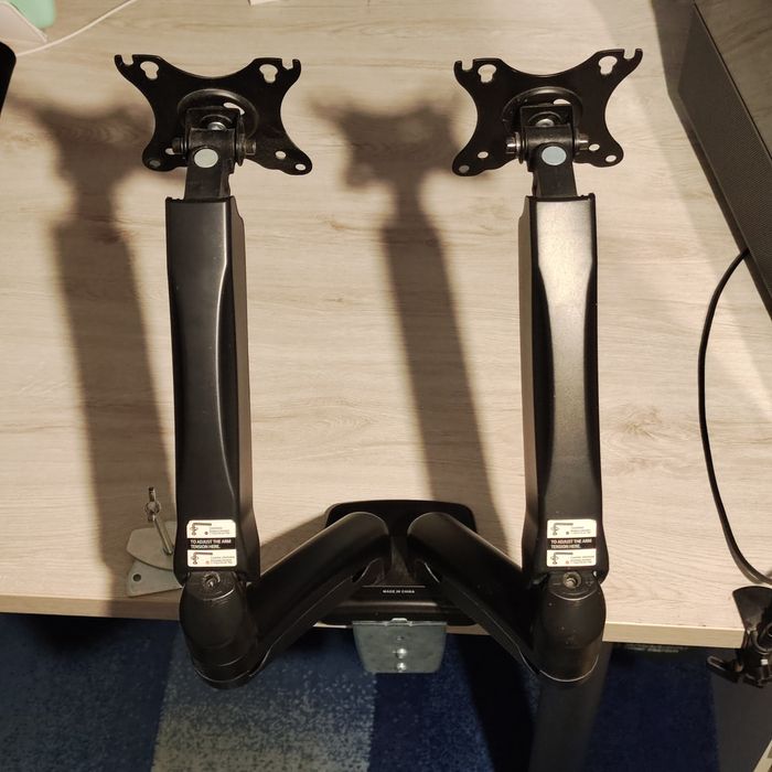 Ramię stojak na 2 Monitory ART L-16GD