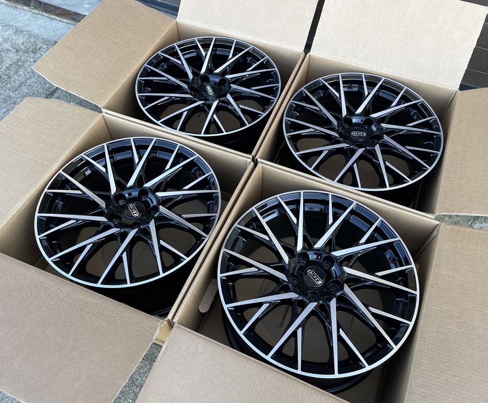 4x felgi aluminiowe NOWE 5x114,3 r19 et48 9J Alufelgi 19” DOTZ Germany