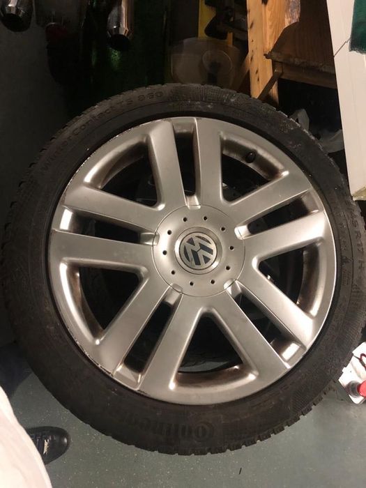 4 rodas completas 225/45/16 para Passat Caddy, Golf, Touran,