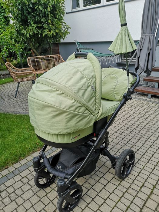 Wózek Bebetto Luca 2w1 plus dodatki.