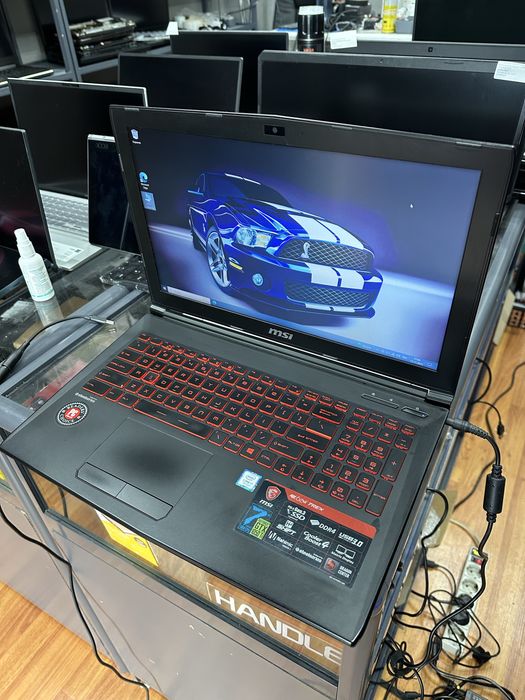 Игровой ноутбук Msi intel i7 nvidia 1050ti