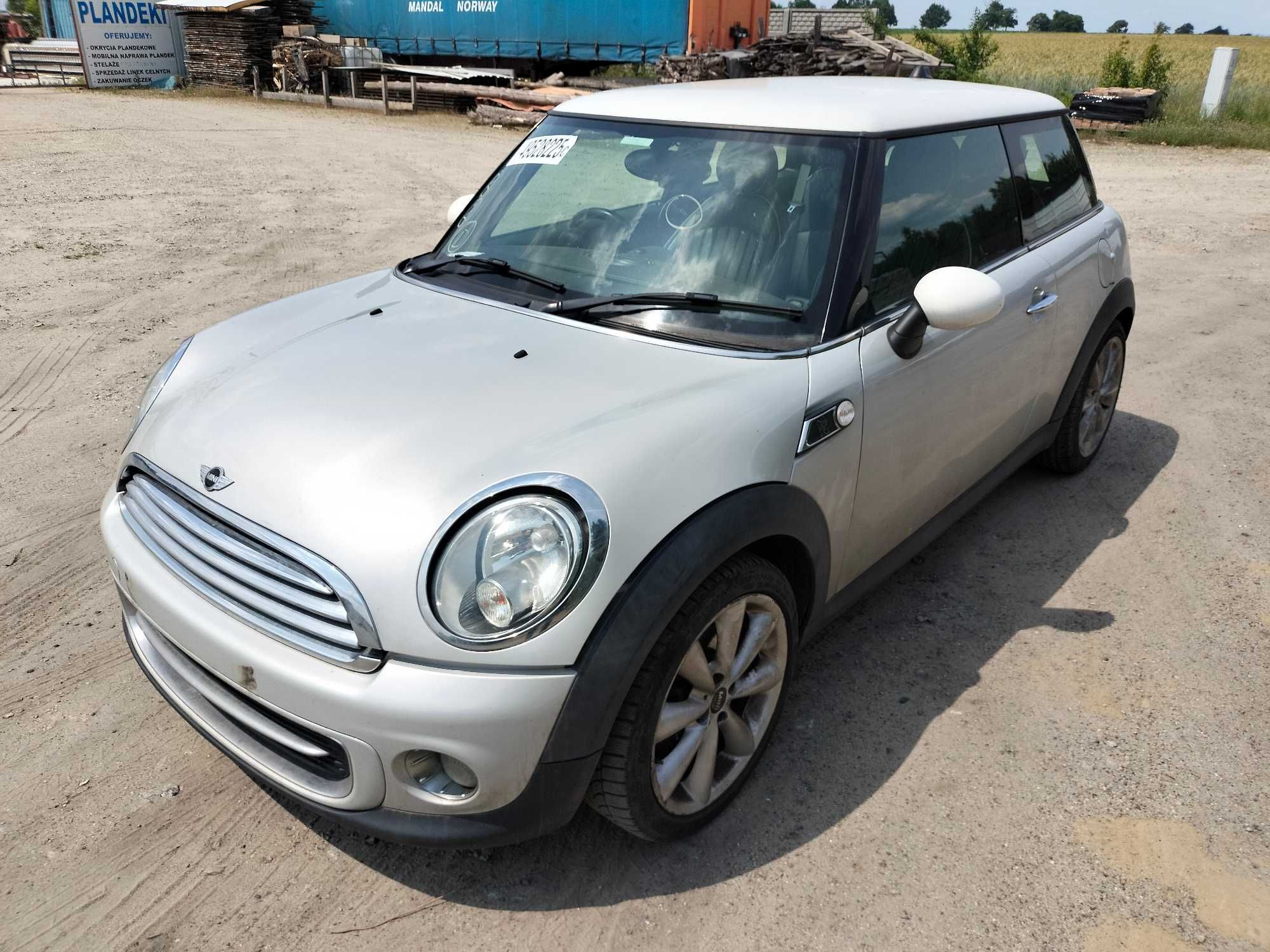 CZĘŚCI Mini Cooper R56 1,6 N16B16A lakier a62/0 Silnik Maska Drzwi