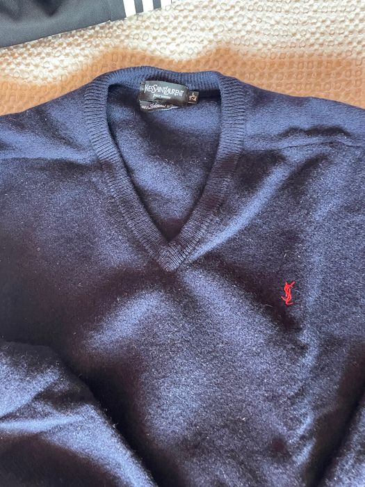 Camisola malha azul
