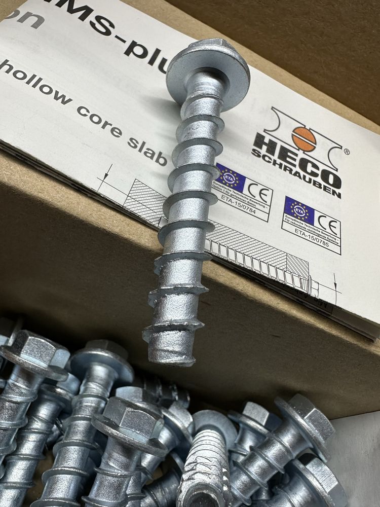 Śruby do betonu HECO MULTI-MONTI-plus MMS-plus SS 10x60, 20 x 25 sztuk