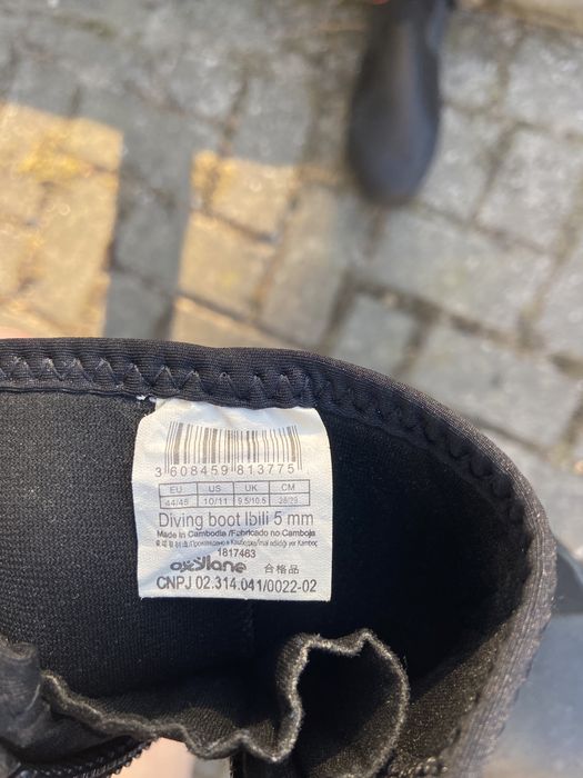 Diving boot Ibili 5 mm - Decathlon