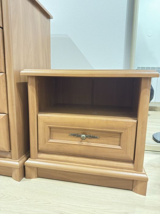 Komoda, szafki nocne KENT Black Red White