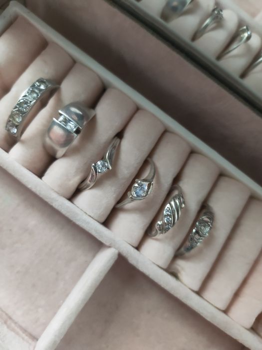 Srebrne pierścionki 925