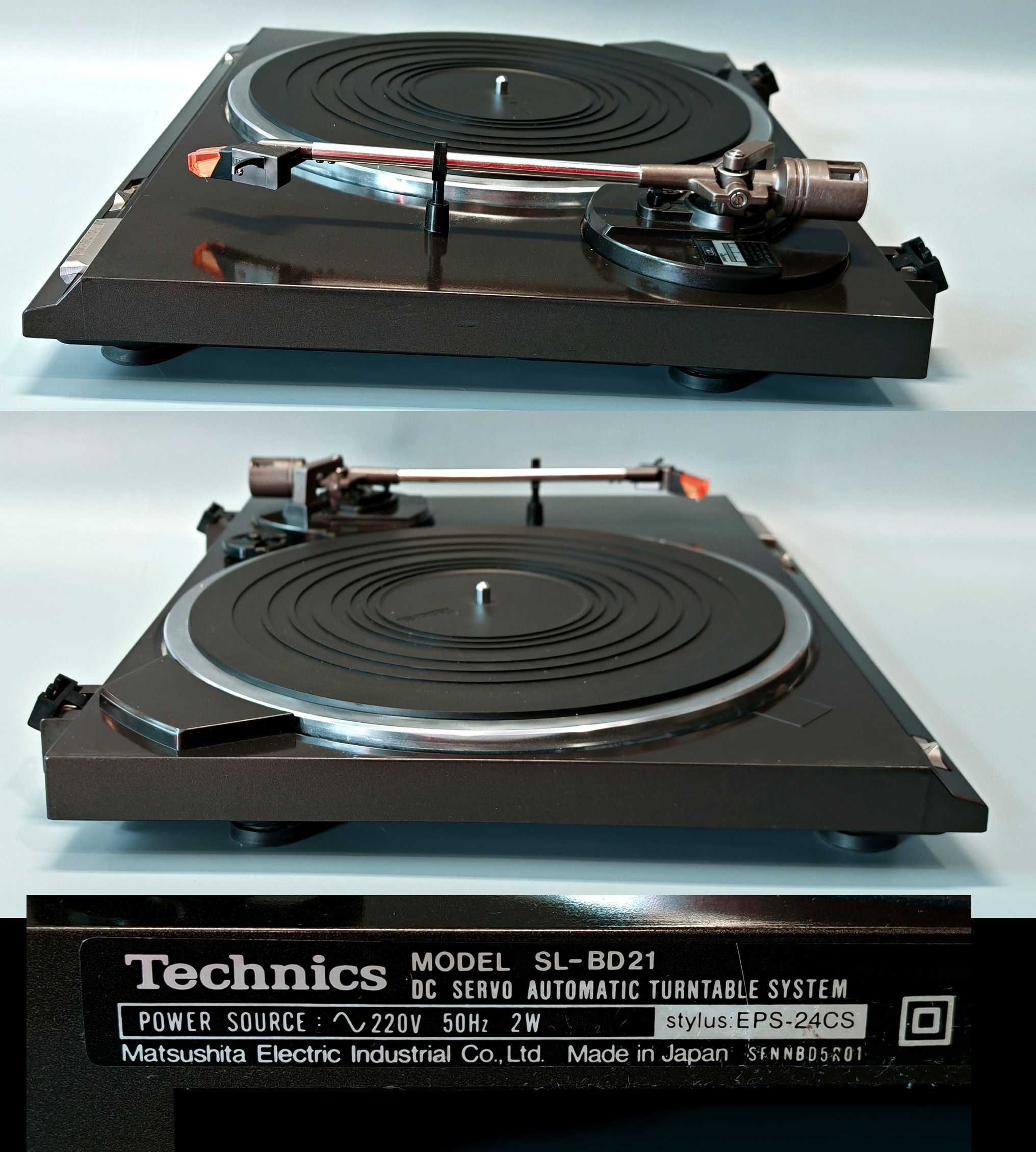 Gramofon TECHNICS SL-BD20 Adapter Servo Automatic P24 + Wzmacniacz !