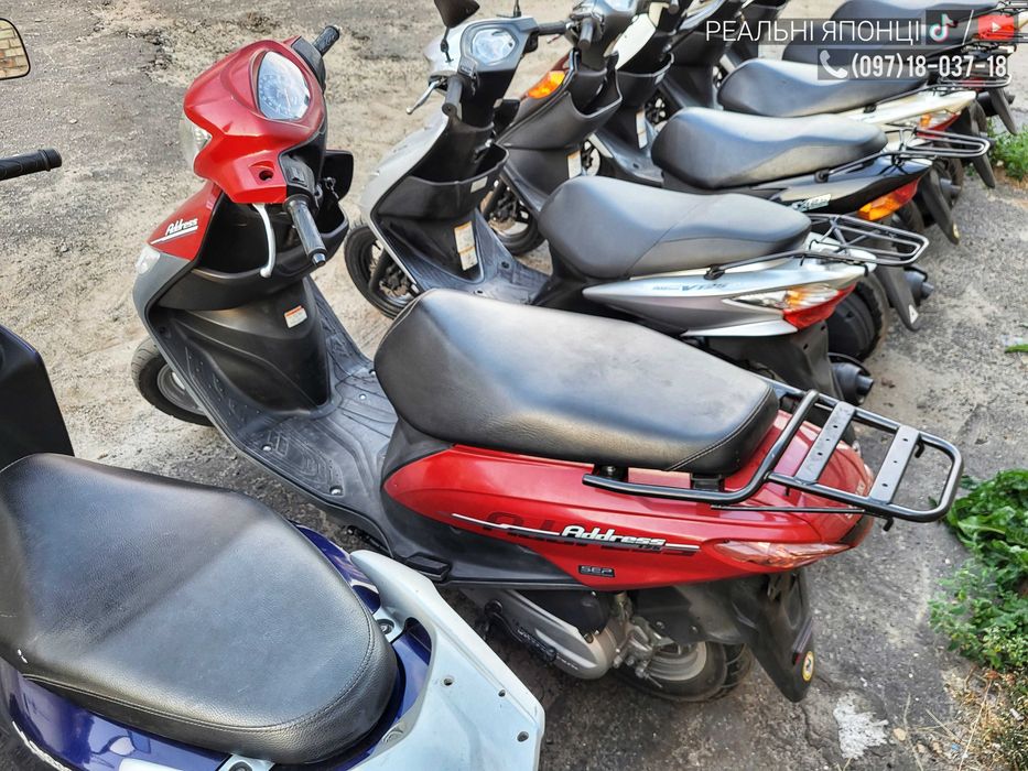Скутер Suzuki Address v125S без пробігу Україні двомісний мопед