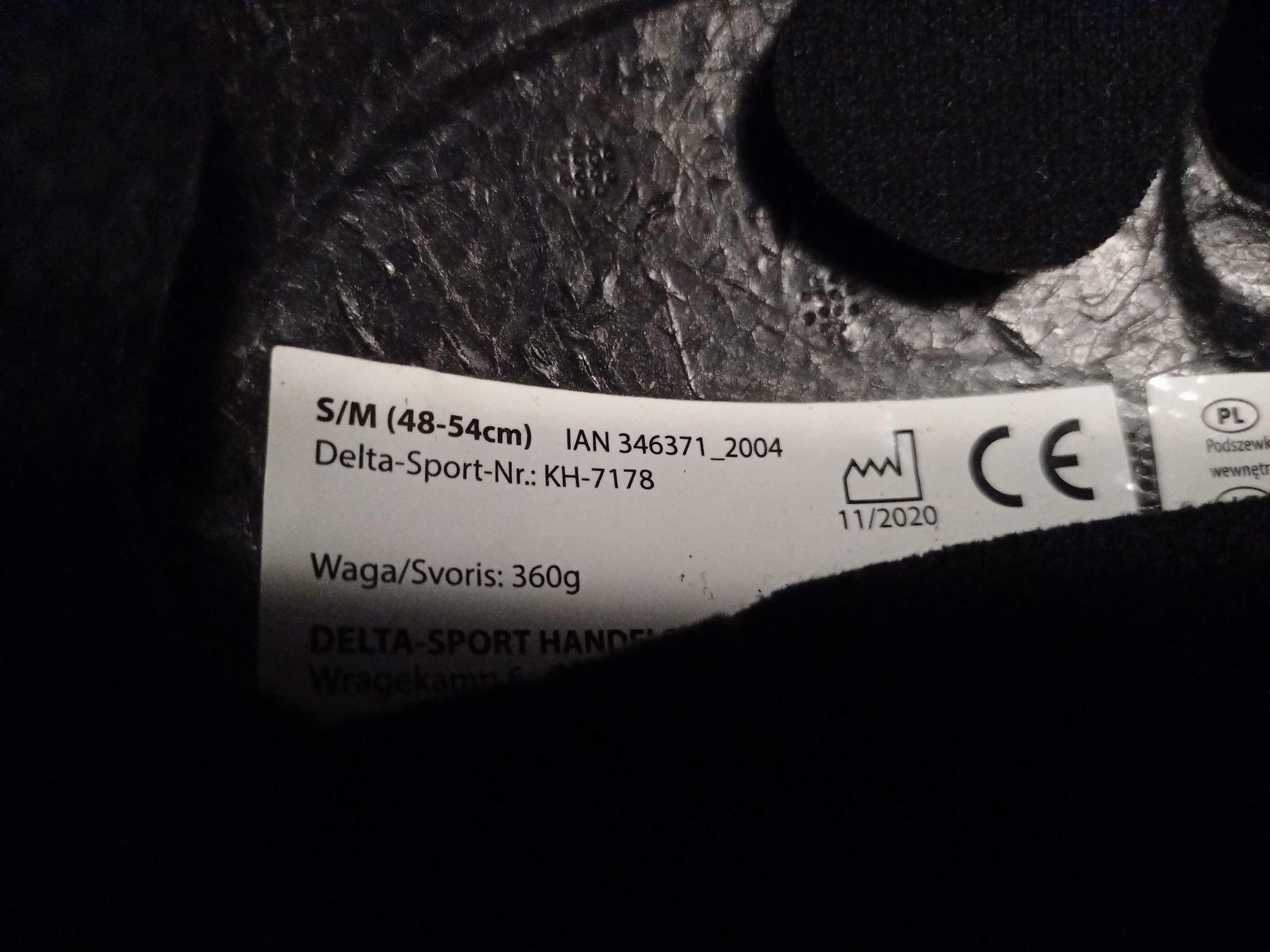 Kask dziecięcy rower wrotki Lidl Crivit fiolet 48-54cm lampka LED WWA