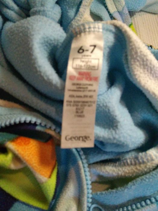 Флисовая,детская  пижамка-кигуруми,George