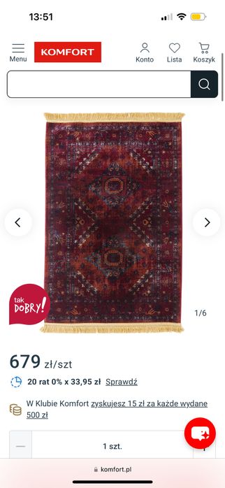 Dywan shiraz komfort