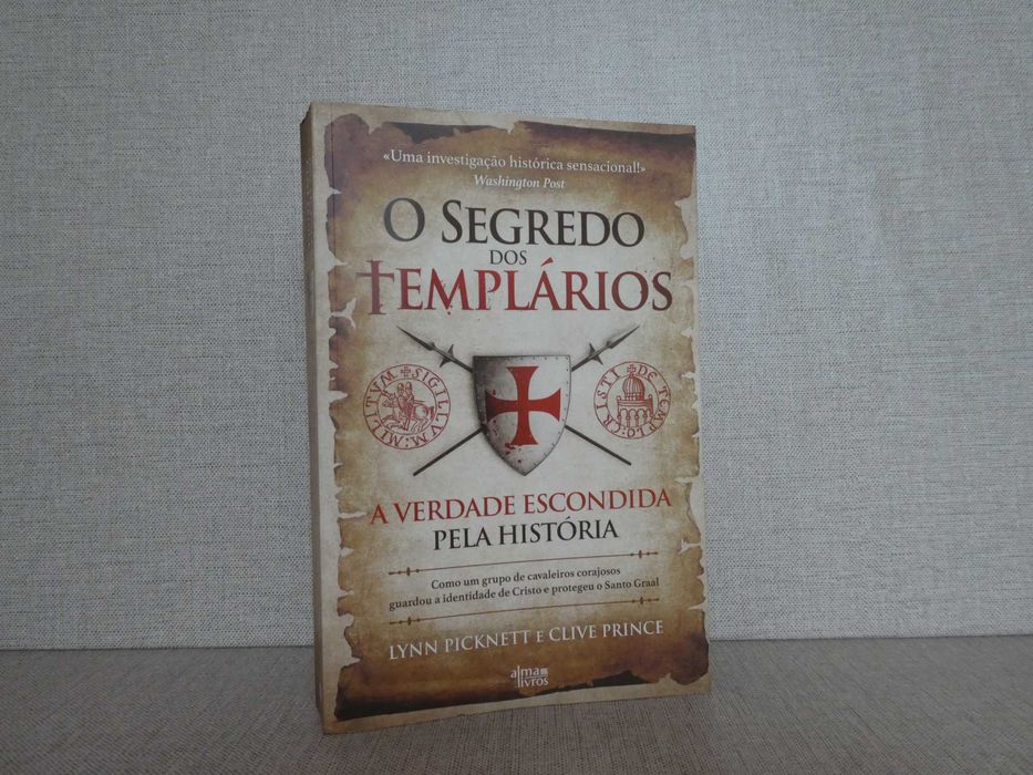 Livro O Segredo dos Templários, de Lynn Picknett e Clive Prince