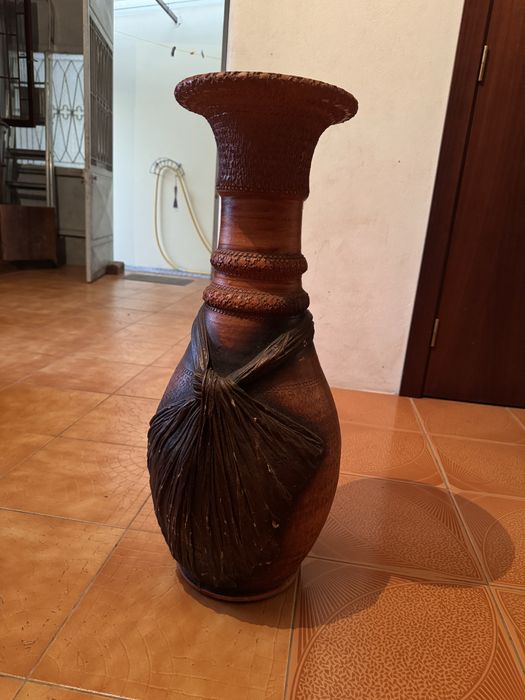 Vaso de ceramica para decoração